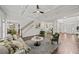 Inviting living room with natural light, comfortable seating, and hardwood floors creating a warm atmosphere at 510 Towneside Ln, Marietta, GA 30064
