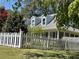 Charming home with a white picket fence and well-manicured lawn at 5167 Manitu Sw Ct, Lilburn, GA 30047