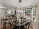 Cozy breakfast nook with natural light and views of the backyard at 219 Riverbrook Ct, Mcdonough, GA 30252