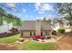 Home with fenced backyard, stone firepit, and outdoor patio seating at 272 William Nye Se Dr, Atlanta, GA 30315