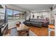 Cozy living room featuring hardwood floors and a large window with view at 605 Rocky Branch Rd, Villa Rica, GA 30180