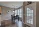 Charming breakfast nook with lots of windows and natural light, with access to the porch at 4111 Mcever Woods Nw Dr, Acworth, GA 30101
