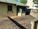 View of wood deck at 4152 Scenic Mountain Dr, Snellville, GA 30039