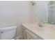 Bathroom with sink, toilet, and shower at 1152 Old Coach Rd, Stone Mountain, GA 30083
