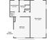 Floor plan showing bonus room, bathroom, laundry room, bedroom, and closets at 1152 Old Coach Rd, Stone Mountain, GA 30083