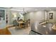 Open dining area with hardwood floors and a view of the gourmet kitchen at 2726 Mabry Ne Rd, Atlanta, GA 30319