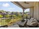 Relaxing balcony with comfortable seating and views of the neighborhood at 1129 Cordia Nw Ave, Atlanta, GA 30318