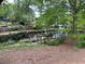 Picturesque pond with gazebo surrounded by lush landscaping at 1604 Steele Nw Dr, Atlanta, GA 30309