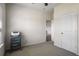 Bedroom featuring carpeted floor and closet organizer at 1259 Fendt Dr, Locust Grove, GA 30248