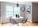 Dining area with modern furnishings and ample natural light at 1412 Woodbine Se Ave, Atlanta, GA 30317