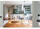 Open kitchen with stainless appliances and eat-in breakfast area at 1412 Woodbine Se Ave, Atlanta, GA 30317