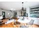 Cozy living room and eat-in kitchen featuring modern finishes and ample natural light at 1412 Woodbine Se Ave, Atlanta, GA 30317