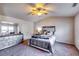 Bedroom with window and view of the neighborhood at 2325 Thackery Rd, Snellville, GA 30078