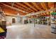 Large basement with unfinished ceiling offering plenty of potential storage space at 507 Honeysuckle Ln, Woodstock, GA 30188