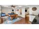 Game room with pool table, wet bar and modern finishes perfect for entertaining guests at 1861 8Th St, Atlanta, GA 30341