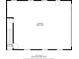 Floorplan showing the layout and dimensions of the garage with stairs to the foyer, showcasing size and access at 645 Iroquois Ne Dr, Marietta, GA 30060
