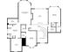 Upstairs floor plan featuring bedrooms, bathrooms, laundry, and loft at 6935 Wakehurst Pl, Cumming, GA 30040