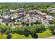 Aerial view of a bustling town center with shops, restaurants, and green spaces, creating a vibrant community hub at 6935 Wakehurst Pl, Cumming, GA 30040