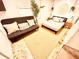 Bright bedroom with a futon, a bed, and a decorative wall hanging at 380 Amal Sw Dr, Atlanta, GA 30315