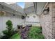 Courtyard with outdoor seating and manicured landscaping at 1152 Hampton Ne Way, Atlanta, GA 30324