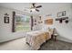 Light bedroom with carpet, a window and decorative wall accents at 24 Scarlett Oak Ne Dr, Cartersville, GA 30121