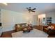 Inviting living room featuring ample seating and hardwood floors at 4455 Sirrocco Sw Ln, Lilburn, GA 30047
