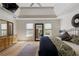 Spacious main bedroom with tray ceiling, ample natural light, and stylish furnishings at 125 Ketton Xing, Johns Creek, GA 30097
