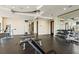 Well-equipped gym with modern exercise machines, free weights, and ample workout space at 270 17Th Nw St # 3604, Atlanta, GA 30363