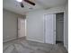 Bedroom with closet and new carpeting at 3647 Miller St, Lithia Springs, GA 30122