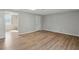 Spacious basement area with wood-look flooring, and neutral walls at 176 Villa Rosa Rd, Temple, GA 30179