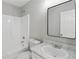Bathroom with a shower/tub, toilet, sink and mirror at 176 Villa Rosa Rd, Temple, GA 30179