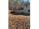 The backyard has room to play and is fenced in for privacy and security at 3833 Brookstone Way, Ellenwood, GA 30294