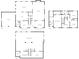 Full property floorplans including first, second floors and basement at 1514 Maplewood Ct, Woodstock, GA 30189