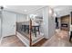 Cozy bar area with counter seating and modern fixtures, adjacent to the game room at 9250 Nesbit Lakes Dr, Alpharetta, GA 30022