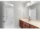 Bathroom featuring vanity with mirror and combined shower and tub at 116 Edgeview Ct, Dallas, GA 30157