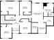 Second floor plan featuring bedrooms, primary bath, walk-in closet, storage, and sitting room at 3335 Maple Terrace Dr, Suwanee, GA 30024