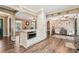 Inviting eat-in kitchen featuring wood floors, granite counters and stainless steel appliances at 1522 Sprayberry Dr, Marietta, GA 30066