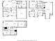 Detailed floor plan showcasing the layout of the home's three levels at 2077 Alcovy Trace Way, Lawrenceville, GA 30045