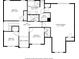 Second floor layout displaying bedrooms, bathrooms, and walk-in closets at 2077 Alcovy Trace Way, Lawrenceville, GA 30045
