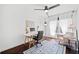 Home office with a desk, chair, and a window letting in natural light at 4009 Glenlake Nw Trce, Kennesaw, GA 30144
