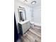 Bathroom featuring updated vanity and finishes and stand up shower at 1382 Branch Dr, Tucker, GA 30084