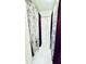 Walk-in closet with curtains and rod for hanging clothes at 1382 Branch Dr, Tucker, GA 30084