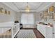 Bright Bedroom with a crib, dresser, and decor at 3405 River Ridge, Stockbridge, GA 30281