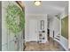 Elegant foyer featuring marble floors, and staircase at 3405 River Ridge, Stockbridge, GA 30281