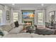Bright living room with a fireplace and a comfortable sofa at 3405 River Ridge, Stockbridge, GA 30281