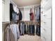 Organized walk-in closet with ample shelving and hanging space at 111 Glen Trl, Woodstock, GA 30188