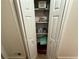 Open pantry with shelving at 3013 Barcelona Way, Conyers, GA 30012