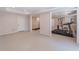Finished basement with exercise equipment at 3853 Coralberry Ct, Dacula, GA 30019