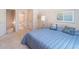 Cozy bedroom with a comfortable bed, complemented by natural light and simple decor for a relaxing retreat at 3853 Coralberry Ct, Dacula, GA 30019