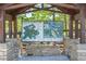 A park map kiosk at Little Mulberry Park at 3853 Coralberry Ct, Dacula, GA 30019